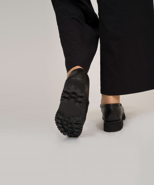 Daniele Lepori（ダニエル レポリ）の「【Daniele Lepori/ダニエル レポリ】厚底　コインローファー 本革（ローファー・レディース・ブラック・38/36/37/39）」の6枚目の写真