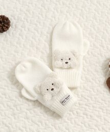 apres les cours（アプレレクール）の「tiny bear手袋（手袋・キッズ）」