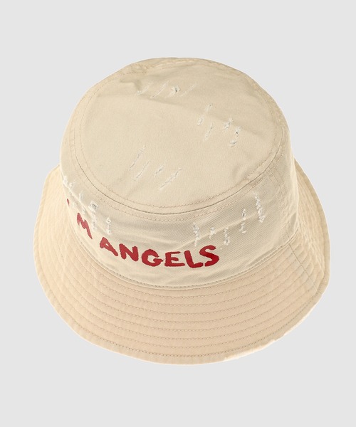 Palm Angels（パームエンジェルス）の「SEASONAL LOGO BUCKET HAT（ハット・メンズ・ホワイト・ONE SIZE）」の5枚目の写真