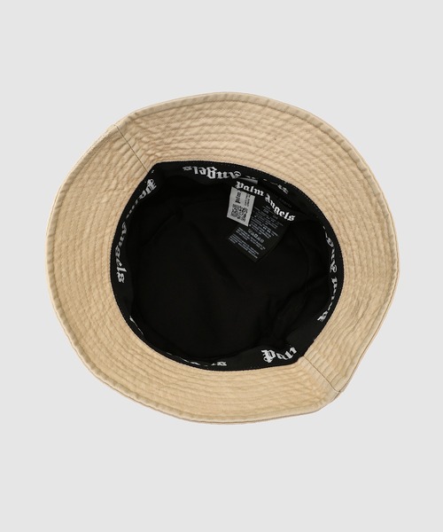 Palm Angels（パームエンジェルス）の「SEASONAL LOGO BUCKET HAT（ハット・メンズ・ホワイト・ONE SIZE）」の6枚目の写真