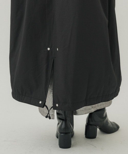 Ameri（アメリ）の「【AMERI/アメリ】MANY WAY QUILT MODS COAT（モッズコート・レディース・ブラック・S/M）」の16枚目の写真