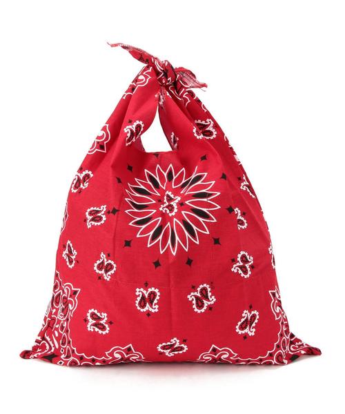 BEAUTY&YOUTH UNITED ARROWS（ビューティーアンドユースユナイテッドアローズ）の「THE BANDANNA COMPANY ペイズリートートバッグ（トートバッグ・ブラック/レッド/ネイビー・フリー）」の5枚目の写真