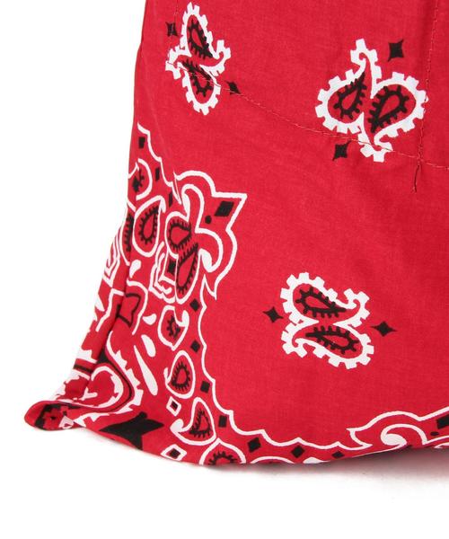 BEAUTY&YOUTH UNITED ARROWS（ビューティーアンドユースユナイテッドアローズ）の「THE BANDANNA COMPANY ペイズリートートバッグ（トートバッグ・ブラック/レッド/ネイビー・フリー）」の7枚目の写真