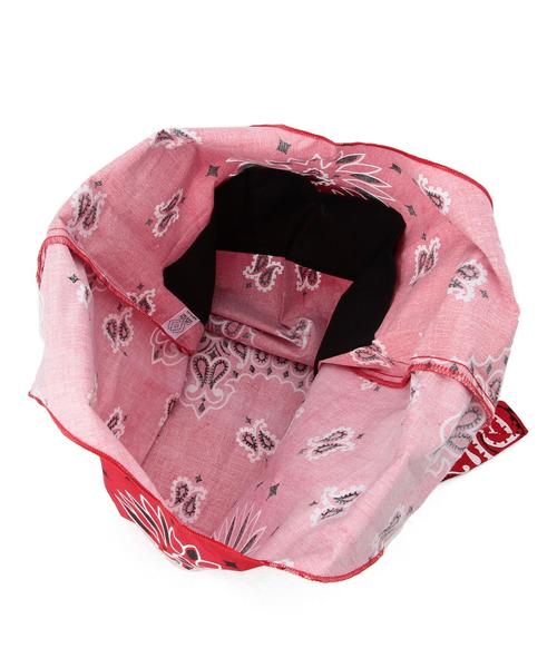 BEAUTY&YOUTH UNITED ARROWS（ビューティーアンドユースユナイテッドアローズ）の「THE BANDANNA COMPANY ペイズリートートバッグ（トートバッグ・ブラック/レッド/ネイビー・フリー）」の9枚目の写真