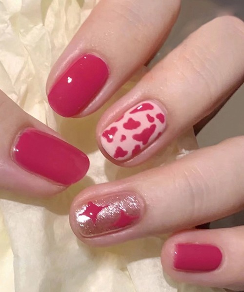 DiamondHearts（ダイヤモンドハーツ）の「ハンド ネイルチップシール 貼るだけ（ネイルシール/ネイルチップ・レディース・A/C/D/E/B/G/J/K/R/I/N/M/P/S/H/L/Q/T・FREE）」の6枚目の写真