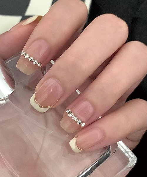 DiamondHearts（ダイヤモンドハーツ）の「ハンド ネイルチップシール 貼るだけ（ネイルシール/ネイルチップ・レディース・A/C/D/E/B/G/J/K/R/I/N/M/P/S/H/L/Q/T・FREE）」の11枚目の写真