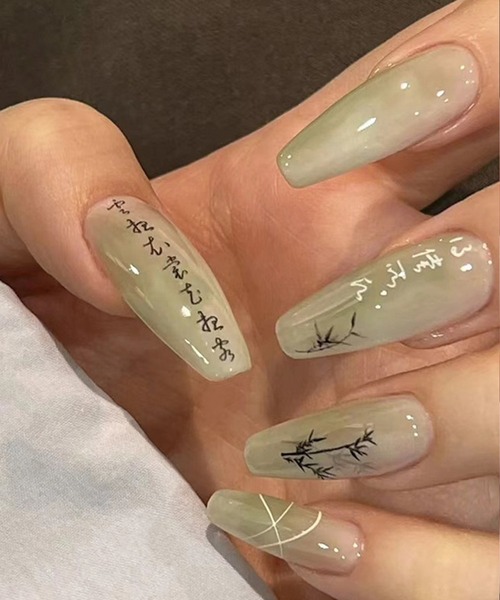 DiamondHearts（ダイヤモンドハーツ）の「ハンド ネイルチップシール 貼るだけ（ネイルシール/ネイルチップ・レディース・A/C/D/E/B/G/J/K/R/I/N/M/P/S/H/L/Q/T・FREE）」の18枚目の写真