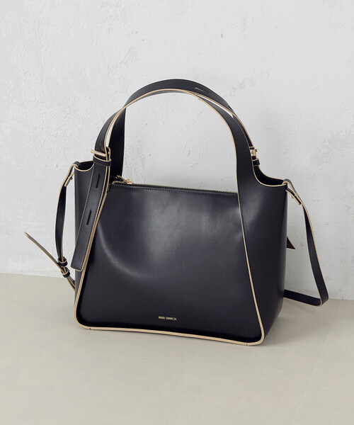 MONO　COMME CA（モノコムサ）の「トートバッグ（トートバッグ・レディース・ブラック/ライトベージュ・FREE）」の7枚目の写真