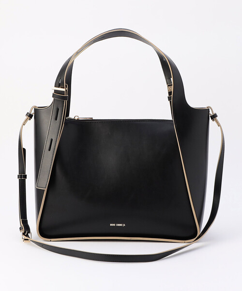 MONO　COMME CA（モノコムサ）の「トートバッグ（トートバッグ・レディース・ブラック/ライトベージュ・FREE）」の8枚目の写真