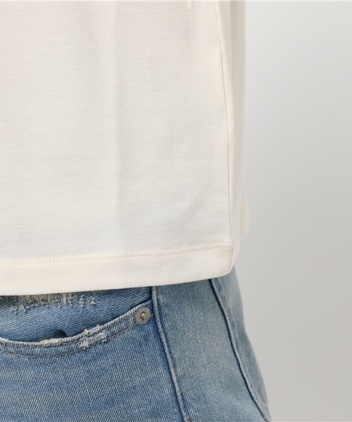 チチカカ(チチカカ)の「フリンジカットソ-Tシャツ フリンジアイテム(Tシャツ/カットソー・レディース・ワインレッド/ネイビー/カーキ/オフホワイト・FREE)」の11枚目の写真