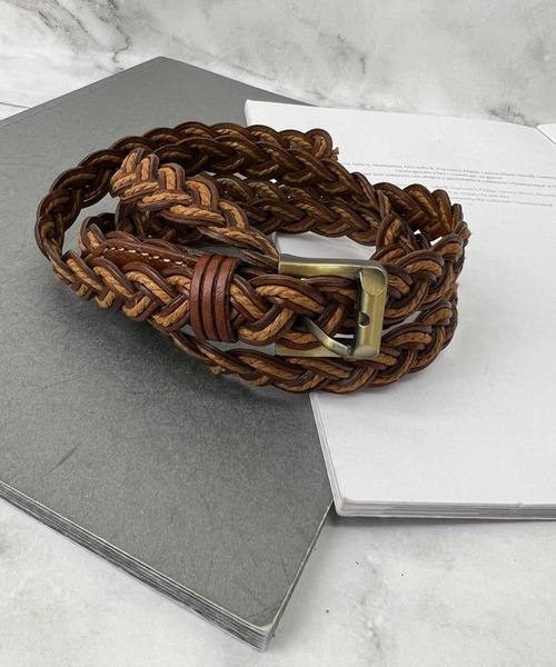 SPIGA(スピーガ)の「メッシュベルト(ベルト・レディース・ブラック/レッド/キャメル/ホワイト・FREE)」の3枚目の写真