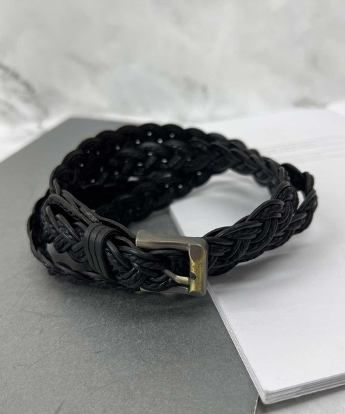 SPIGA(スピーガ)の「メッシュベルト(ベルト・レディース・ブラック/レッド/キャメル/ホワイト・FREE)」の1枚目の写真