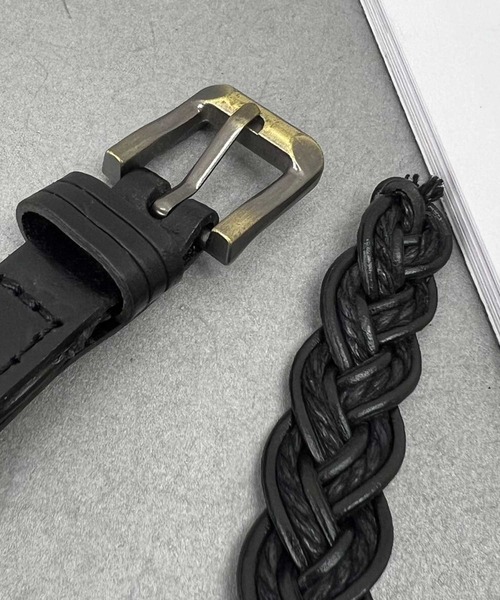 SPIGA(スピーガ)の「メッシュベルト(ベルト・レディース・ブラック/レッド/キャメル/ホワイト・FREE)」の6枚目の写真