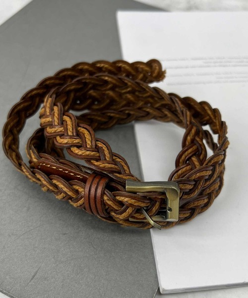 SPIGA(スピーガ)の「メッシュベルト(ベルト・レディース・ブラック/レッド/キャメル/ホワイト・FREE)」の7枚目の写真