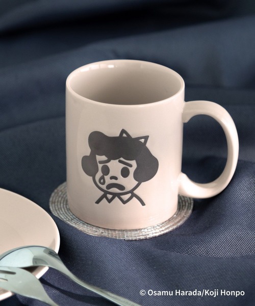 LEPSIM(レプシィム)の「【OSAMU GOODS×LEPSIM】マグカップ 993136(グラス/マグカップ/タンブラー・レディース・グレー系その他/ベージュ系その他/ベージュ・ONE SIZE)」の3枚目の写真