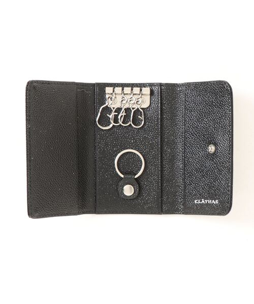 CLATHAS（クレイサス）の「キャルサ キーケース（財布・レディース・ミント/グレー/ブラック・FREE）」の5枚目の写真