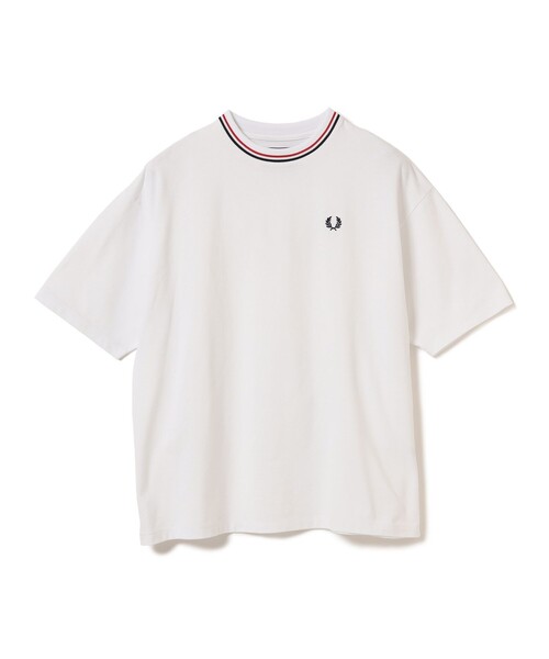 【別注/マストハブ】BEAMS x FRED PERRY オーバーサイズ Tシャツ BEAMS（ビームス）【別注】FRED PERRY / オーバーサイズ ピケ T