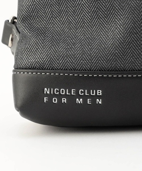 【セール】ビジカジボディバッグ（ボディバッグ/ウエストポーチ）｜NICOLE CLUB FOR MEN（ニコルクラブフォーメン）