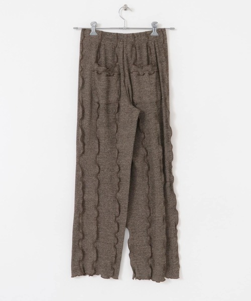 ITEMS URBANRESEARCH(アイテムズ アーバンリサーチ)の「ウラキモウメローリブパンツ(その他パンツ・レディース・ブラック/ブラウン・FREE)」の19枚目の写真