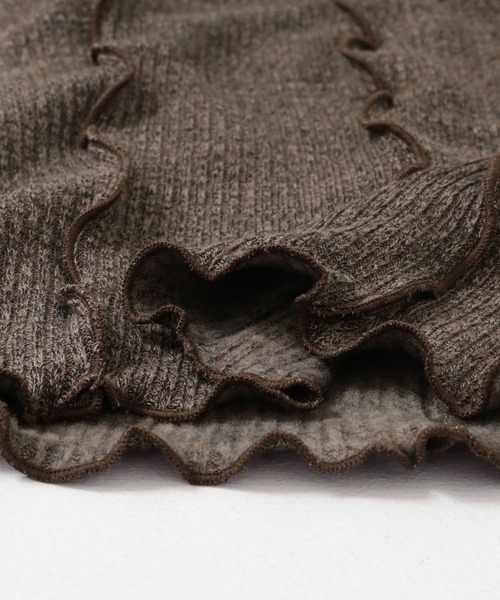 ITEMS URBANRESEARCH(アイテムズ アーバンリサーチ)の「ウラキモウメローリブパンツ(その他パンツ・レディース・ブラック/ブラウン・FREE)」の20枚目の写真