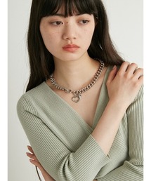 LILY BROWN | ハートネックレス(ネックレス)