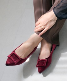 GinvitoRossi フラットパンプス　レッド GinvitoRossi フラットパンプス レッド