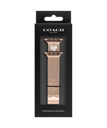 「COACH/コーチ」 Apple Watch / アップルウォッチ用替えベルト 38mm&40mm&41mm アップルウォッチ用 バンド ハートチャーム