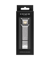 「COACH/コーチ」 Apple Watch / アップルウォッチ用替えベルト 38mm&40mm&41mm アップルウォッチ用 バンド ハートチャーム