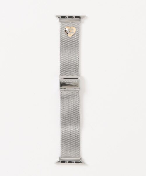 COACH★ハートが可愛いステンレス製メッシュApple Watchバンド COACH/コーチ」 Apple Watch / アップルウォッチ用替えベルト