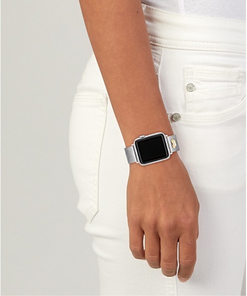 COACH★ハートが可愛い メッシュ製アップルウォッチストラップ COACH/コーチ」 Apple Watch / アップルウォッチ用替えベルト