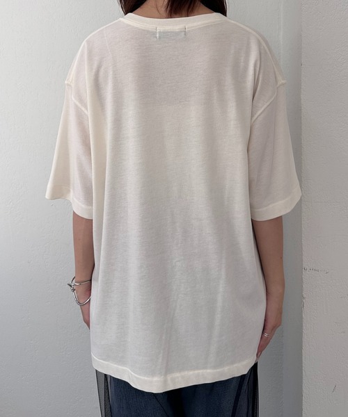 GOOD ROCK SPEED(グッドロックスピード)の「GOOD ROCK SPEED/THE BEATLES ロゴTシャツ(Tシャツ/カットソー・レディース・ホワイト・FREE)」の6枚目の写真