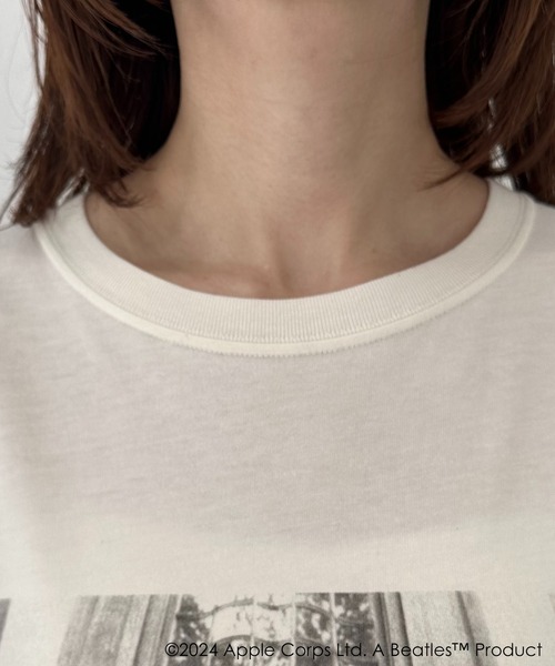 GOOD ROCK SPEED(グッドロックスピード)の「GOOD ROCK SPEED/THE BEATLES ロゴTシャツ(Tシャツ/カットソー・レディース・ホワイト・FREE)」の8枚目の写真
