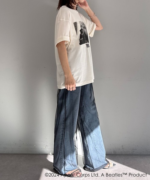 GOOD ROCK SPEED(グッドロックスピード)の「GOOD ROCK SPEED/THE BEATLES ロゴTシャツ(Tシャツ/カットソー・レディース・ホワイト・FREE)」の14枚目の写真