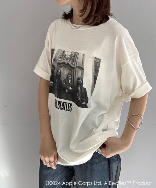 GOOD ROCK SPEED(グッドロックスピード)の「GOOD ROCK SPEED/THE BEATLES ロゴTシャツ(Tシャツ/カットソー・レディース・ホワイト・FREE)」の11枚目の写真
