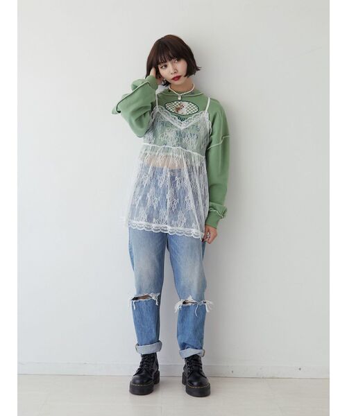 jouetie（ジュエティ）の「レースキャミチュニック