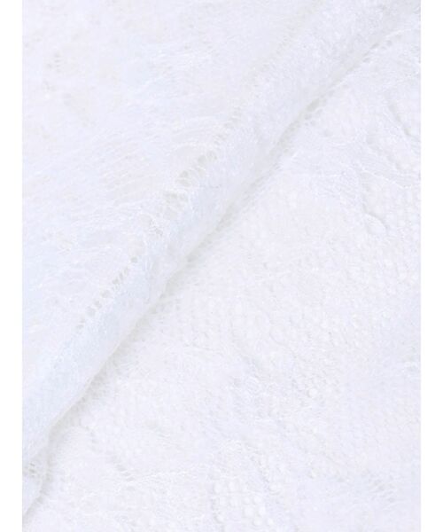 jouetie(ジュエティ)の「レースキャミチュニック(キャミソール・レディース・ブラック/オフホワイト・MEDIUM)」の12枚目の写真