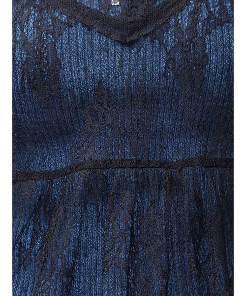 jouetie(ジュエティ)の「レースキャミチュニック(キャミソール・レディース・ブラック/オフホワイト・MEDIUM)」の14枚目の写真