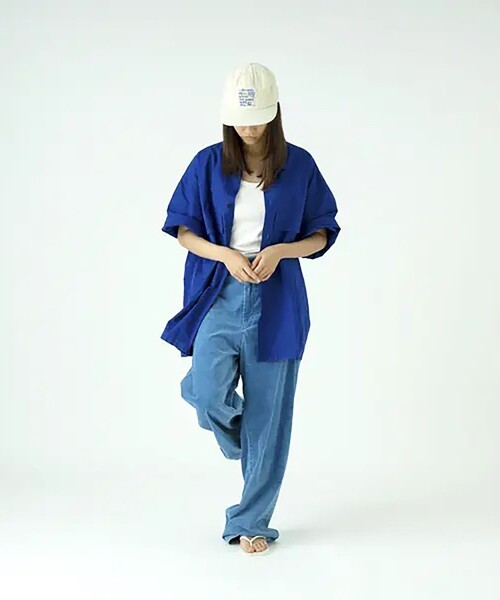 SUBLIME（サブライム）の「SUBLIME/サブライム NYLON EMB 5PNANEL CAP / ナイロンキャップ（キャップ・レディース・ネイビー/ブラック/ナチュラル/レモンイエロー・ONE SIZE）」の7枚目の写真