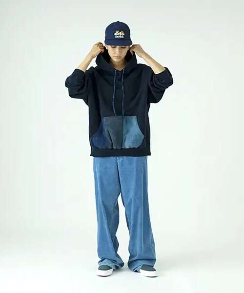 SUBLIME（サブライム）の「SUBLIME/サブライム NYLON EMB 5PNANEL CAP / ナイロンキャップ（キャップ・レディース・ネイビー/ブラック/ナチュラル/レモンイエロー・ONE SIZE）」の5枚目の写真