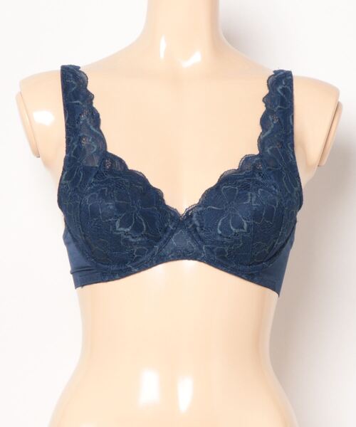 Triumph（トリンプ）の「恋するブラ ソフトストレッチカップ562 ブラジャー【A,B,Cカップ】TR562 WHU（ブラジャー・レディース・ネイビー/オレンジ・B70/B75/C70/C75/C80/A70/A75/B65/C85/B80/C65）」の3枚目の写真