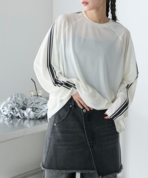 【forksy.】シアーラインルーズロンT