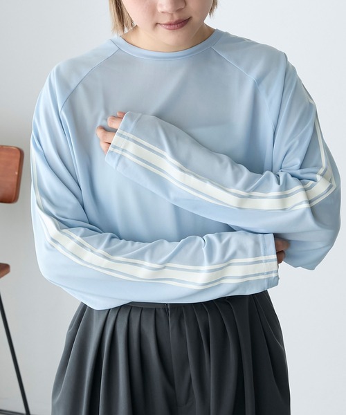 オフェンス　ロンt ロングスリーブTシャツ - Men's