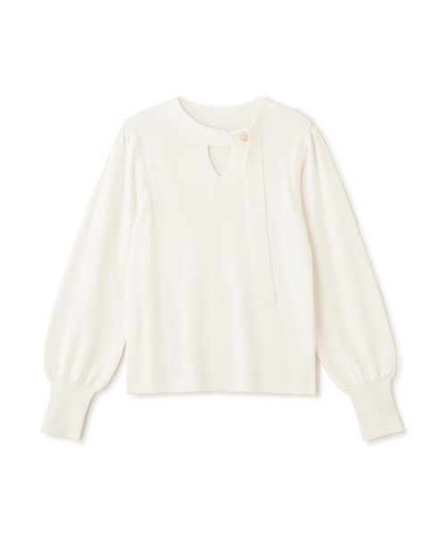 PROPORTION BODY DRESSING(プロポーションボディドレッシング)の「チョーカーニット / 1214170300(ニット/セーター・レディース・ホワイト/ピンク/グレー・SMALL/MEDIUM)」の10枚目の写真