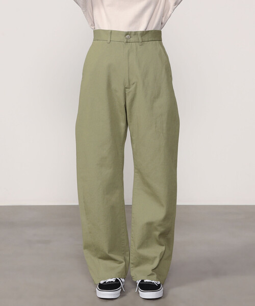 ORCIVAL（オーシバル）の「ORCIVAL | カツラギ 立体裁断デニムパンツ WOMEN（デニムパンツ・レディース・オリーブ/ベージュ系その他・2/1）」の11枚目の写真