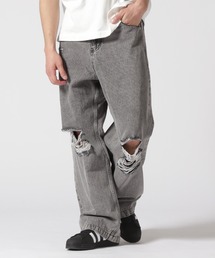 Danke Schön. ブラックデニムパンツ DANKE SCHON パンツ DankeSchon/ダンケシェーン/TCBLK OUTZIP