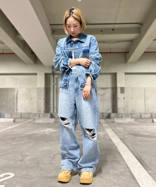 WEB&DEPOT限定】DankeSchon/ダンケシェーン/DESTROY DENIM（デニム