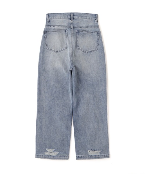 DANKE SCHON(ダンケシェーン)の「【WEB&DEPOT限定】DankeSchon/ダンケシェーン/DESTROY DENIM(デニムパンツ・メンズ・サックスブルー/インディゴブルー/ブラック/グレー・S/M/L/XS)」の8枚目の写真