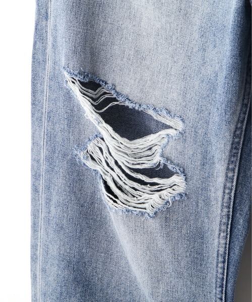 DANKE SCHON(ダンケシェーン)の「【WEB&DEPOT限定】DankeSchon/ダンケシェーン/DESTROY DENIM(デニムパンツ・メンズ・サックスブルー/インディゴブルー/ブラック/グレー・S/M/L/XS)」の12枚目の写真