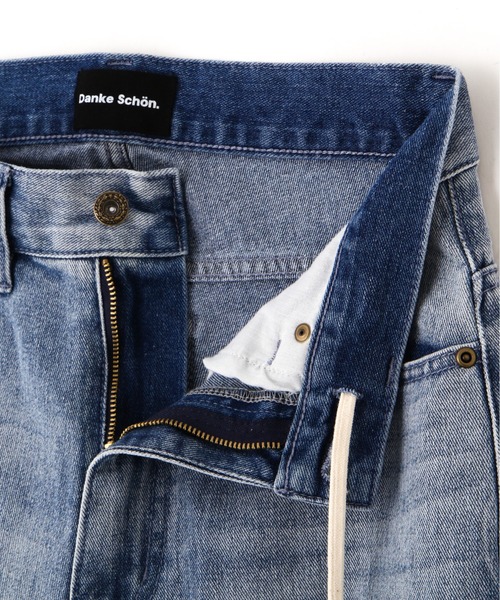 DANKE SCHON(ダンケシェーン)の「【WEB&DEPOT限定】DankeSchon/ダンケシェーン/DESTROY DENIM(デニムパンツ・メンズ・サックスブルー/インディゴブルー/ブラック/グレー・S/M/L/XS)」の16枚目の写真