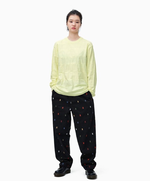 さらに100円引き◆thisisneverthat◆Star Jacquard L/S Tee セール】Star Jacquard L/S Tee(Tシャツ/カットソー